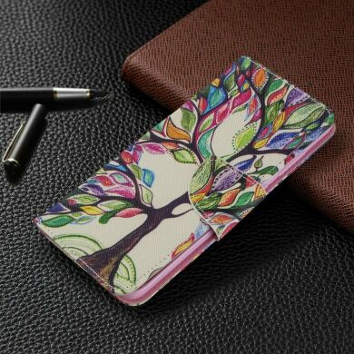 Чохол-книжка Deexe Color Wallet для Samsung Galaxy S20 (G980) - Colorized Tree
