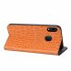 Чохол-книжка Deexe Glittery Crocodile для Samsung Galaxy M20 (M205) - Orange
