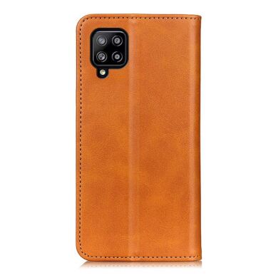 Чехол-книжка Deexe Wallet Case для Samsung Galaxy A22 (A225) / M22 (M225) - Brown