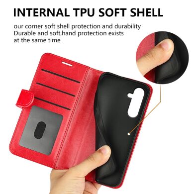 Чохол-книжка Deexe Wallet Style для Samsung Galaxy A17 (A175) - Red