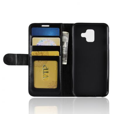 Чохол-книжка Deexe Wallet Style для Samsung Galaxy A6 2018 (A600), Black