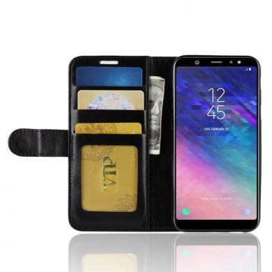 Чохол-книжка Deexe Wallet Style для Samsung Galaxy A6 2018 (A600), Black