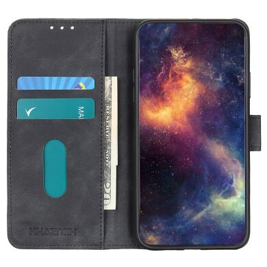 Чехол-книжка KHAZNEH Retro Wallet для Samsung Galaxy A16 (A165) - Black