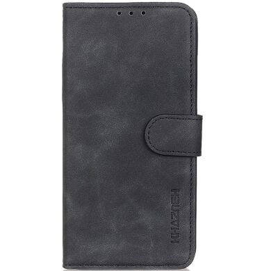 Чехол-книжка KHAZNEH Retro Wallet для Samsung Galaxy A16 (A165) - Black