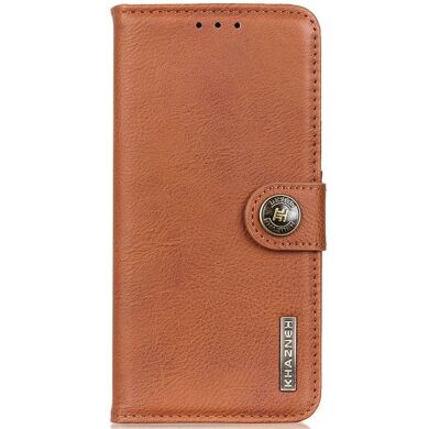 Чехол-книжка KHAZNEH Wallet Cover для Samsung Galaxy S24 FE (S721) - Brown