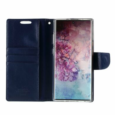 Чохол-книжка MERCURY Bravo Diary для Samsung Galaxy Note 10+ (N975) - Dark Blue