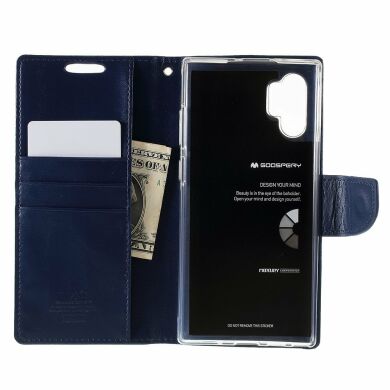 Чохол-книжка MERCURY Bravo Diary для Samsung Galaxy Note 10+ (N975) - Dark Blue