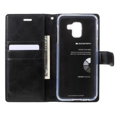 Чохол-книжка MERCURY Classic Wallet для Samsung Galaxy J6 2018 (J600), Black