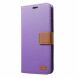 Чехол-книжка ROAR KOREA Cloth Texture для Samsung Galaxy S10 (G973) - Purple. Фото 3 из 6