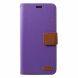 Чехол-книжка ROAR KOREA Cloth Texture для Samsung Galaxy S10 (G973) - Purple. Фото 1 из 6