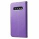 Чохол-книжка ROAR KOREA Cloth Texture для Samsung Galaxy S10 (G973) - Purple