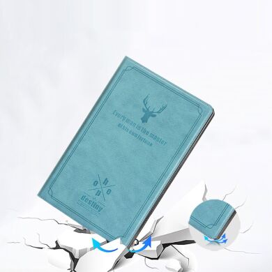 Чехол-книжка UniCase Deer Pattern для Samsung Galaxy Tab A7 10.4 (2020) - Blue