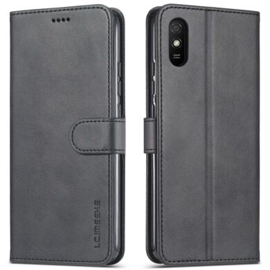 Чехол LC.IMEEKE Wallet Case для Samsung Galaxy A02 (A022) - Black