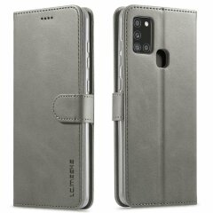 Чохол LC.IMEEKE Wallet Case для Samsung Galaxy A21s (A217) - Grey
