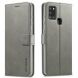 Чехол LC.IMEEKE Wallet Case для Samsung Galaxy A21s (A217) - Grey. Фото 1 из 7