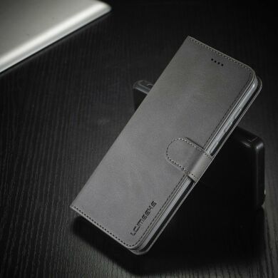 Чохол LC.IMEEKE Wallet Case для Samsung Galaxy A21s (A217) - Grey