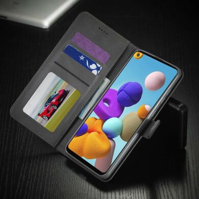 Чехол LC.IMEEKE Wallet Case для Samsung Galaxy A21s (A217) - Grey
