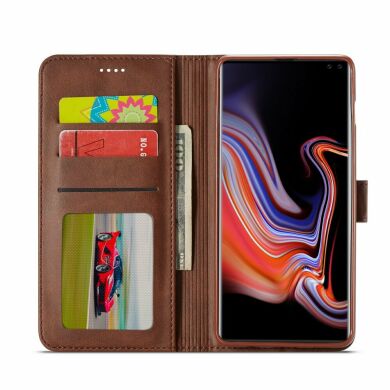 Чехол LC.IMEEKE Wallet Case для Samsung Galaxy S10 Plus (G975) - Brown