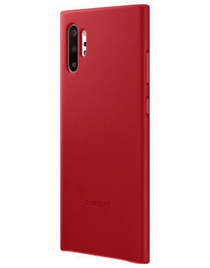Чохол Leather Cover для Samsung Galaxy Note 10+ (N975)	 EF-VN975LREGRU - Red