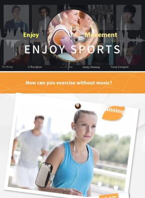 Чехол на руку L&M Armband Bag - Grey