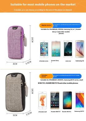 Чехол на руку L&M Armband Bag - Grey