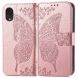 Чехол UniCase Butterfly Pattern для Samsung Galaxy A03 Core (A032) - Rose Gold. Фото 1 из 9