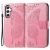 Чохол UniCase Butterfly Pattern для Samsung Galaxy A55 (A556) - Pink