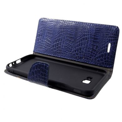 Чехол UniCase Croco Wallet для Samsung Galaxy J4+ (J415) - Blue