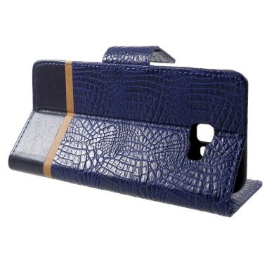 Чохол UniCase Croco Wallet для Samsung Galaxy J4+ (J415), Blue