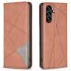Чохол UniCase Geometric Pattern для Samsung Galaxy A36 (A366) - Brown