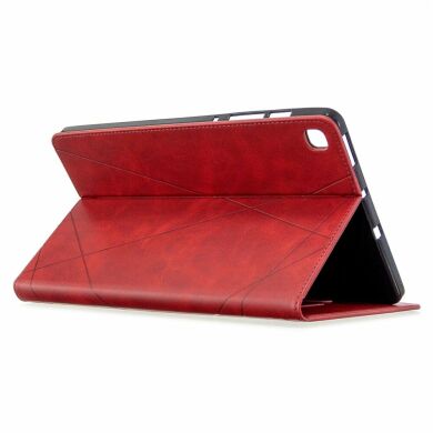 Чехол UniCase Geometric Pattern для Samsung Galaxy Tab S6 lite / S6 Lite (2022/2024) - Red