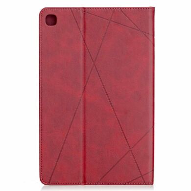 Чехол UniCase Geometric Pattern для Samsung Galaxy Tab S6 lite / S6 Lite (2022/2024) - Red