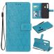 Чехол UniCase Leaf Wallet для Samsung Galaxy A9 2018 (A920) - Light Blue. Фото 1 из 8