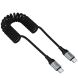 Кабель Hoco X121 Type-C to Type-C (60W, 1.5m) - Black. Фото 6 из 7