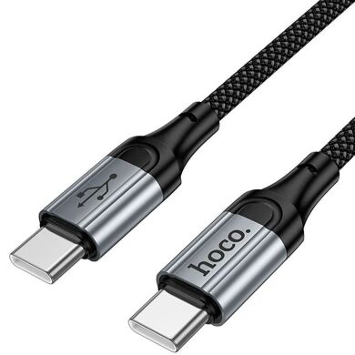 Кабель Hoco X121 Type-C to Type-C (60W, 1.5m) - Black