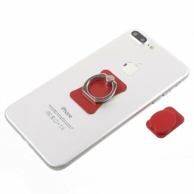 Кольцо-держатель для смартфона Deexe Metal Ring - Red