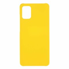 Пластиковый чехол Deexe Hard Shell для Samsung Galaxy A51 (А515) - Yellow