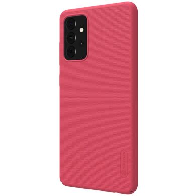 Пластиковый чехол NILLKIN Frosted Shield для Samsung Galaxy A72 (А725) - Red