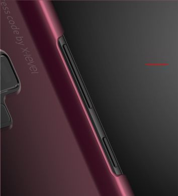 Пластиковый чехол X-LEVEL Slim для Samsung Galaxy Note 9 - Magenta