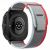 Ремешок Deexe Fastener Strap для Samsung Galaxy Watch Ultra (47mm) - Red / Grey