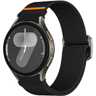 Ремешок Deexe Orbit Flex для Samsung Galaxy Watch 4 / 5 / 6 / 7 / FE (40mm) - Black