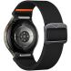 Ремешок Deexe Orbit Flex для Samsung Galaxy Watch 4 / 5 / 6 / 7 / FE (40mm) - Black. Фото 1 из 5