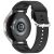 Ремешок Deexe Silicone Band для Samsung Galaxy Watch 4 / 4 Classic / 5 / 5 Pro / 6 / 6 Classic / 7 / FE - Black