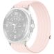 Ремешок Deexe Soft Weave для Samsung Galaxy Watch 8 (40/44mm) / 8 Classic - Pink. Фото 1 из 5