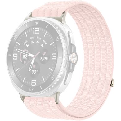 Ремешок Deexe Soft Weave для Samsung Galaxy Watch 8 (40/44mm) / 8 Classic - Pink