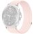 Ремешок Deexe Soft Weave для Samsung Galaxy Watch 8 (40/44mm) / 8 Classic - Pink