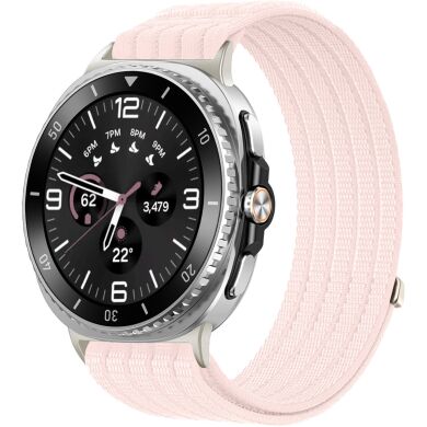 Ремешок Deexe Soft Weave для Samsung Galaxy Watch 8 (40/44mm) / 8 Classic - Pink