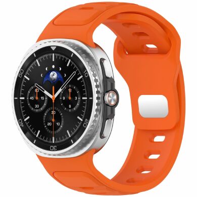 Ремешок Deexe Sport Band для Samsung Galaxy Watch 8 (40/44mm) / 8 Classic - Orange