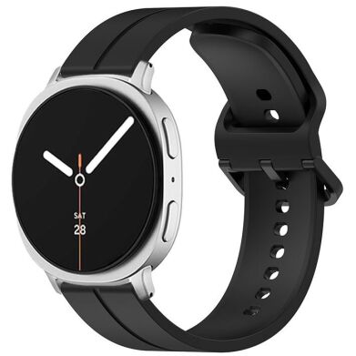 Ремінець KALEBOL Groove Design для Samsung Galaxy Watch 8 (40/44mm) / 8 Classic - Black