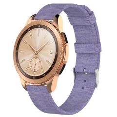 Ремешок UniCase Cloth Texture для Samsung Galaxy Watch 42mm / Watch 3 41mm - Purple